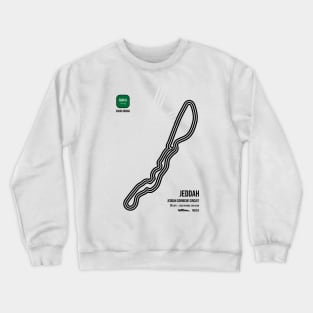 Jeddah Race Track Crewneck Sweatshirt